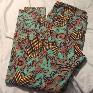 LLR TC multicolored leggings. Never worn.